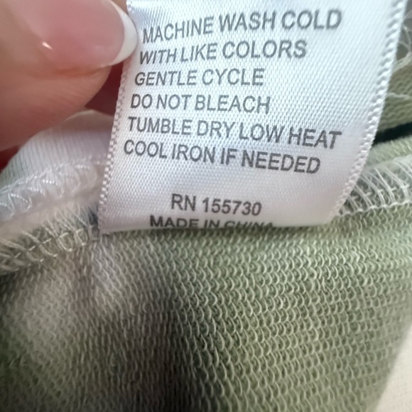 Green Tie-Dye Sleeveless Dress terry cloth - Picture 3 of 6